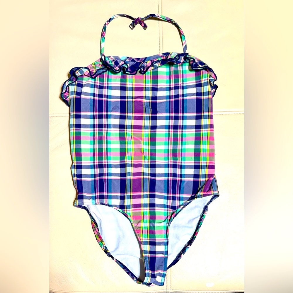 Ralph Lauren girls bathing suit. Excellent condition. Only worn 2x. Size 8.